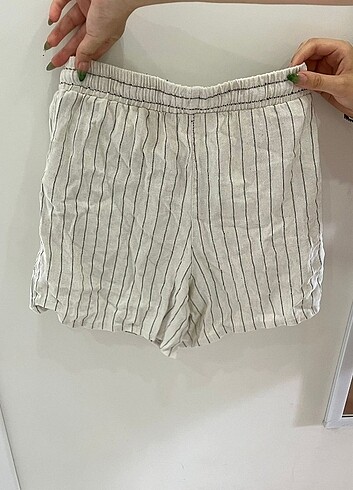 LC Waikiki LC WAIKIKI keten şort çizgili