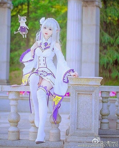 Diğer Re zero emilia ful set anime cosplay satıldı