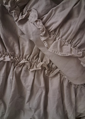 Bej Uzun Elbise - Görsel 3