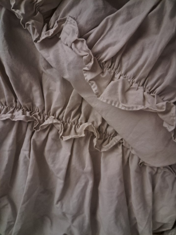 Bej Uzun Elbise - Görsel 3