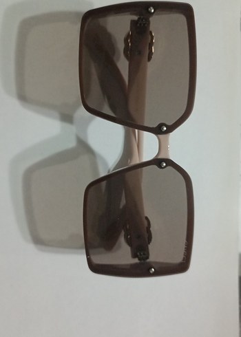Bej Minimalist Kadın Güneş Gözlüğü