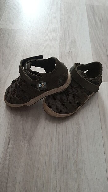 Polaris Haki renk bebek sandalet