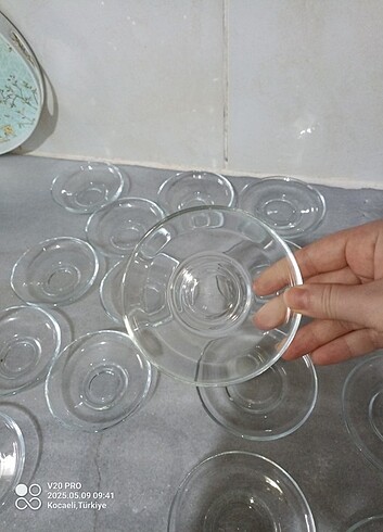 Çay tabağı iki model sorunsuz