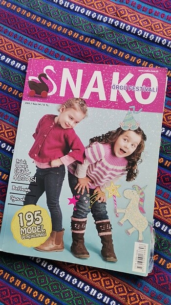 Nako çocuk örgü festivali dergisi 