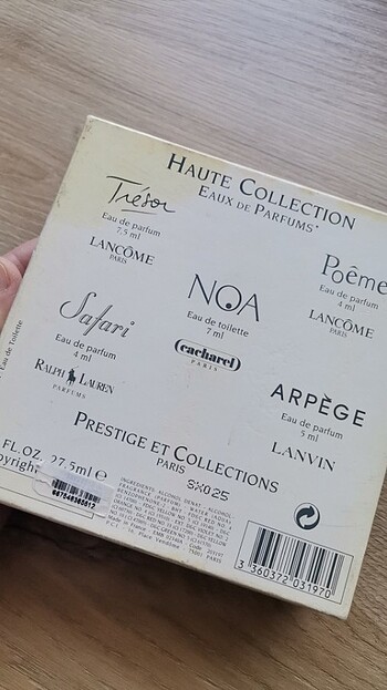 Beden Renk Vintage parfüm seti