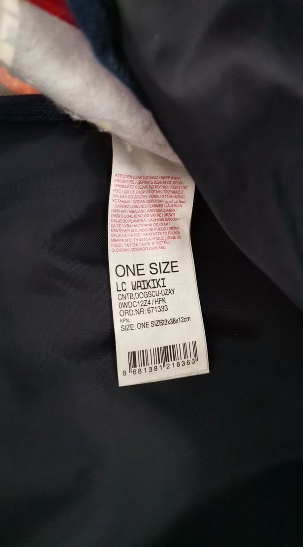 Çocuklar için Çok Renkli Uzay Temalı anaokulu çantası. LCWaikiki - Görsel 3