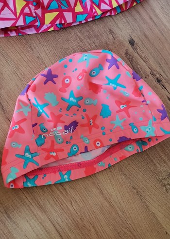 Decathlon çocuk yüzme bonesi - Görsel 3