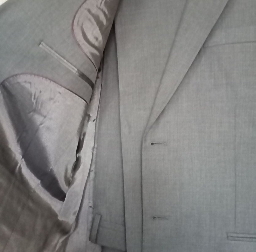 Gri Erkek Ofis Takım Elbise Ceket - Görsel 4