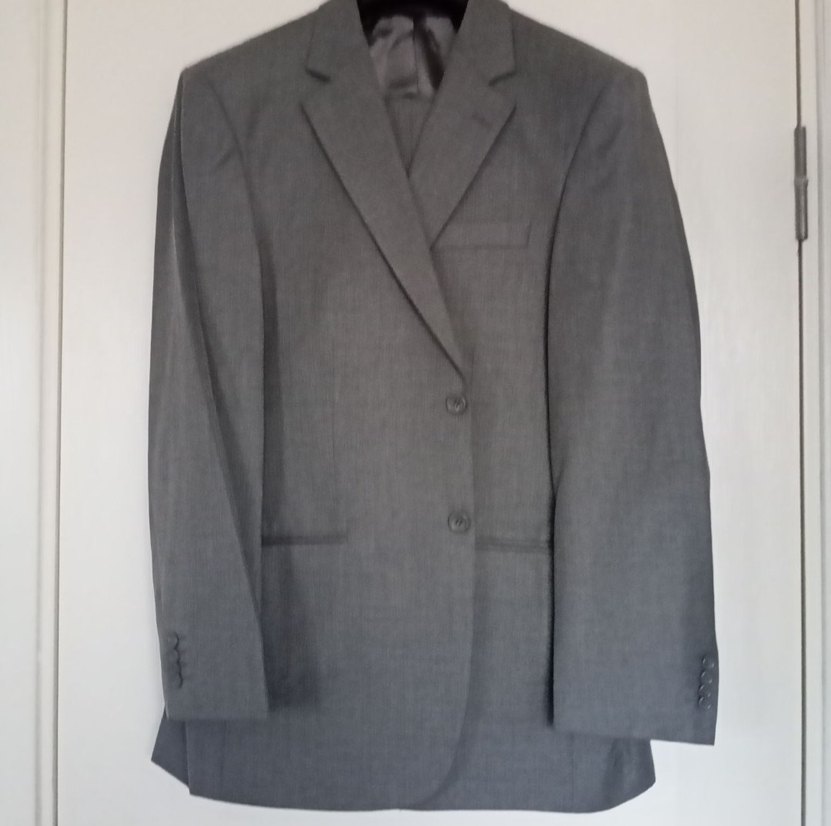 Gri Erkek Ofis Takım Elbise Ceket - Görsel 2