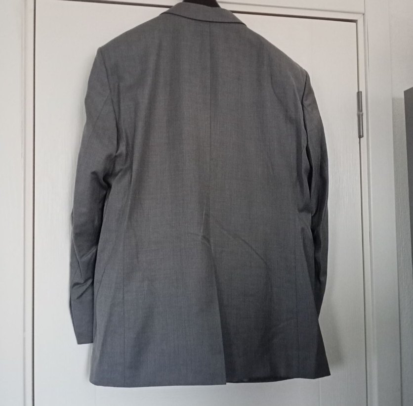 Gri Erkek Ofis Takım Elbise Ceket - Görsel 3