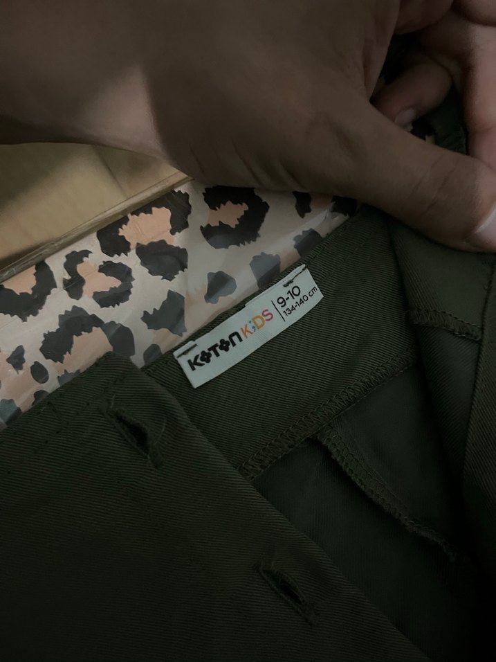 Askılı, Kemerli Kısa Kız çocuk Tulum - Görsel 2