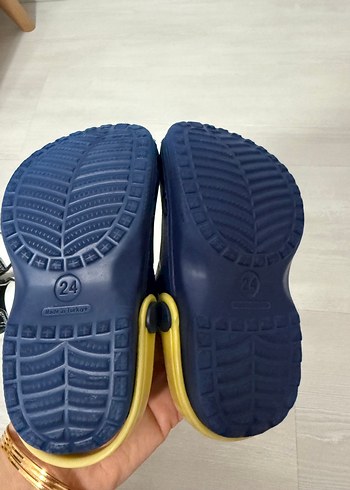 Erkek Çocuk Mavi Kaydırmaz Terlik - Görsel 4