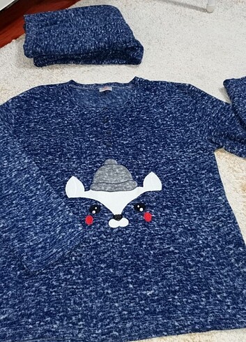 l Beden Polar pijama takımı