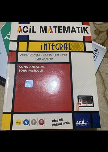 Acil Matematik İntegral Konu Anlatımlı Soru Fasikülü