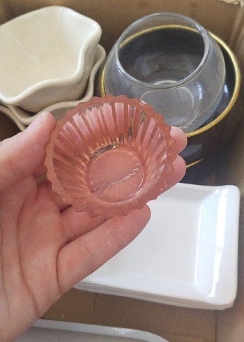 Zara Home Kalp Şeklinde Beyaz Tabak Seti