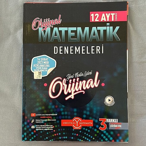 orijinal ayt mat denemesi