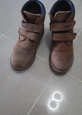 Lumberjack kahverengi Süet Erkek Çocuk Botu