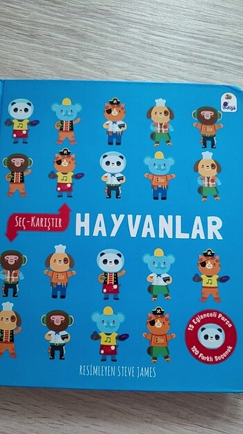 seç karıştır çırtlı hayvanlar kitabı