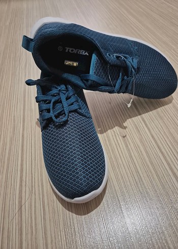 Mavi Bağcıklı Erkek Spor Ayakkabı - Görsel 2