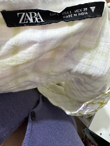 l Beden yeşil Renk Zara elbise