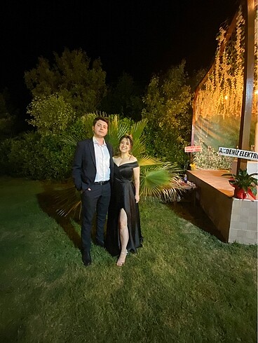 Abiye elbise siyah