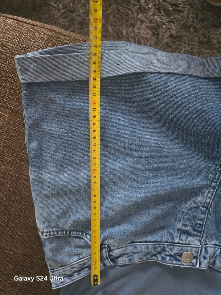 Mavi hamile Denim Şort - Görsel 4