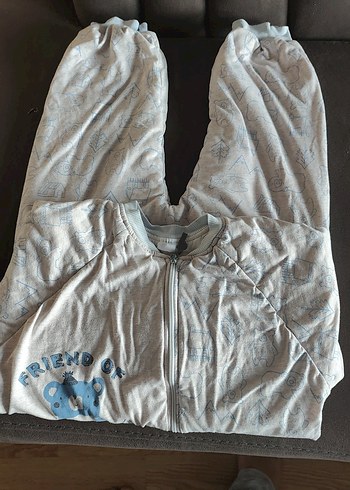 Gri Baskılı Çocuk Battaniyesi - Görsel 2