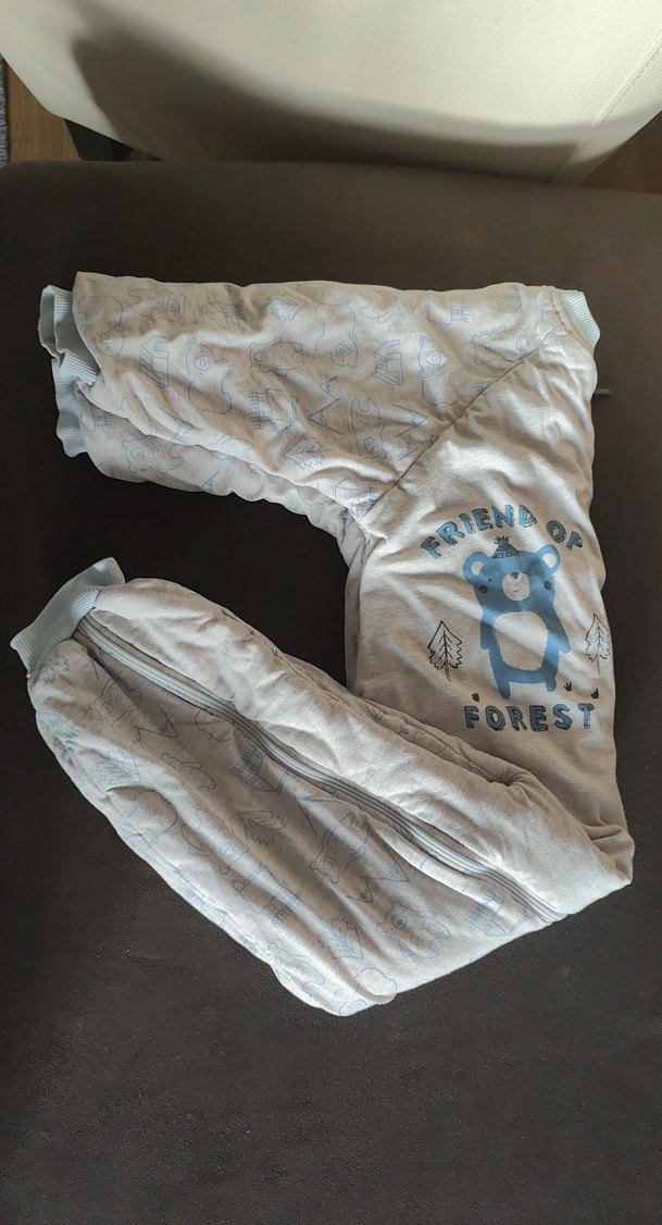 Gri Baskılı Çocuk Battaniyesi - Görsel 3