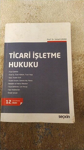 Ticari işletme hukuku 