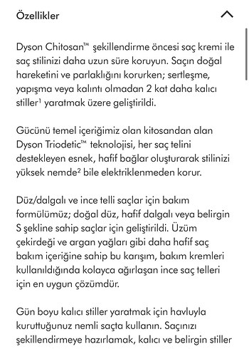 Dyson Pre-style cream - Görsel 8