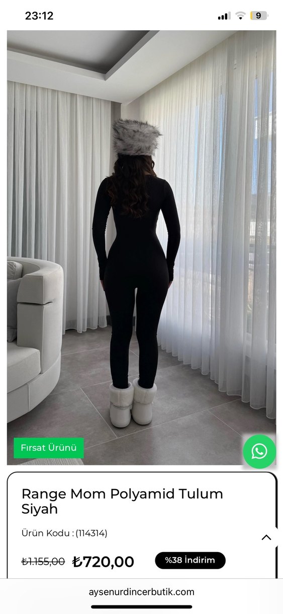 Siyah esnek spor tulum - Görsel 3