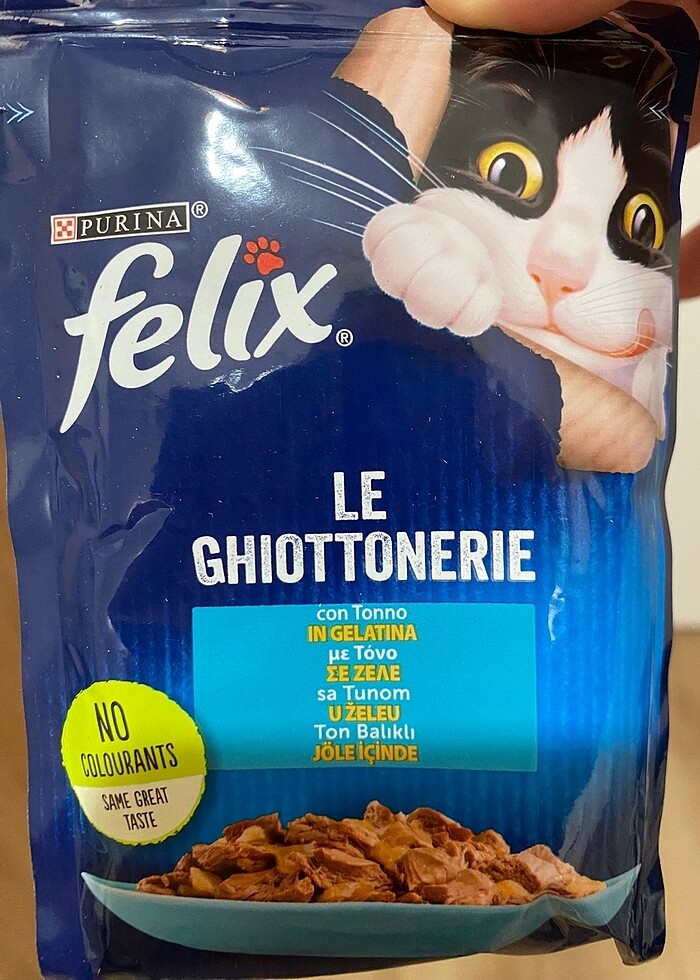 Felix somonlu ve ton balıklı yaş mama 85 gr - Görsel 2