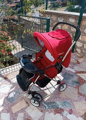 9- 36 kg Beden kırmızı Renk Bebek Arabası 