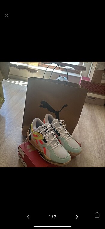 PUMA BLAZE COURT BASKETBOL AYAKKABISI SIFIR HİÇ KULLANILMAMIŞ
