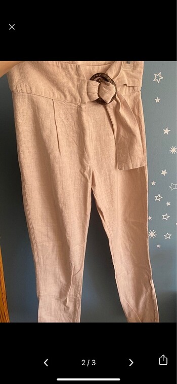 Trendyol keten pantolon