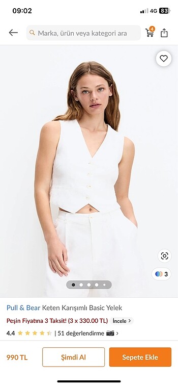 Pull & Bear Yelek