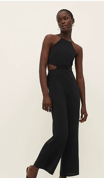 Zara Dekolte detaylı tulum