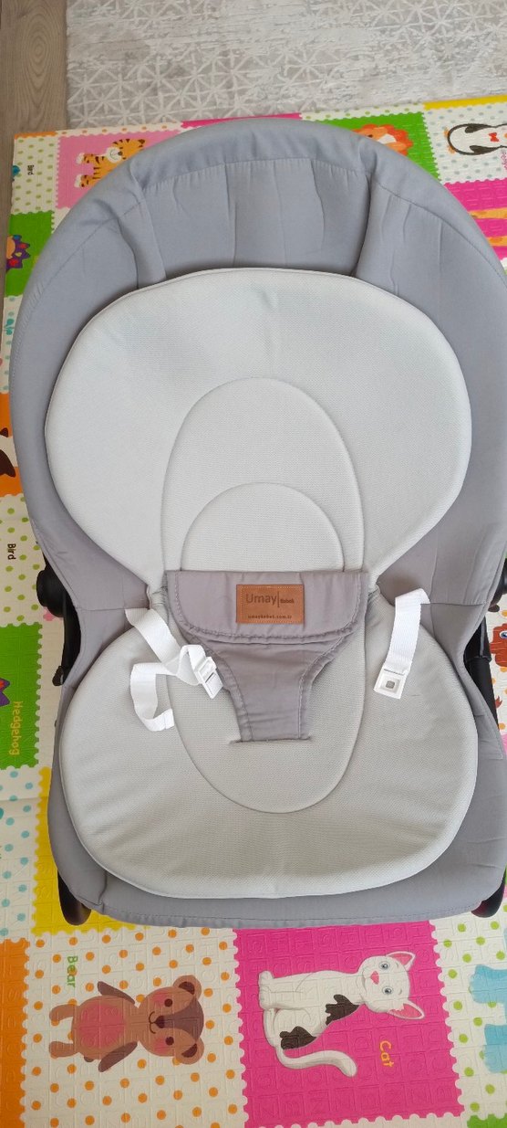 Gri Bebek Oto Koltuğu Oyuncaklı - Görsel 3