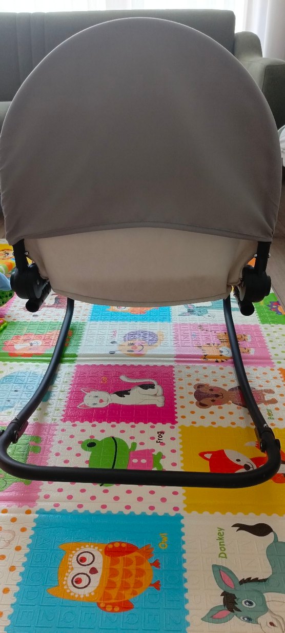 Gri Bebek Oto Koltuğu Oyuncaklı - Görsel 4