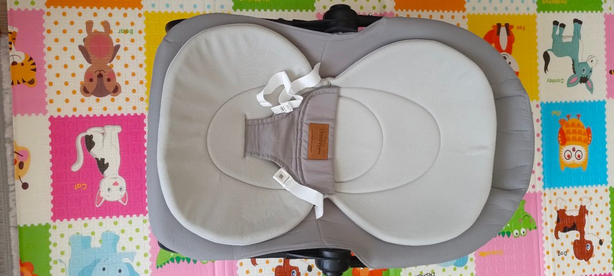 Gri Bebek Oto Koltuğu Oyuncaklı - Görsel 5