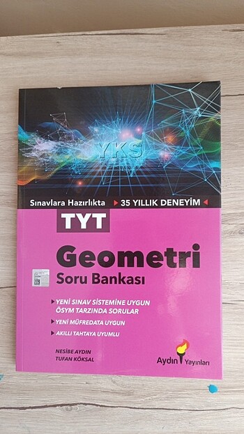 Aydın Tyt Geometri Yks'ye Hazırlık Kitapları 