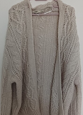 m Beden Pull&Bear örgü hırka