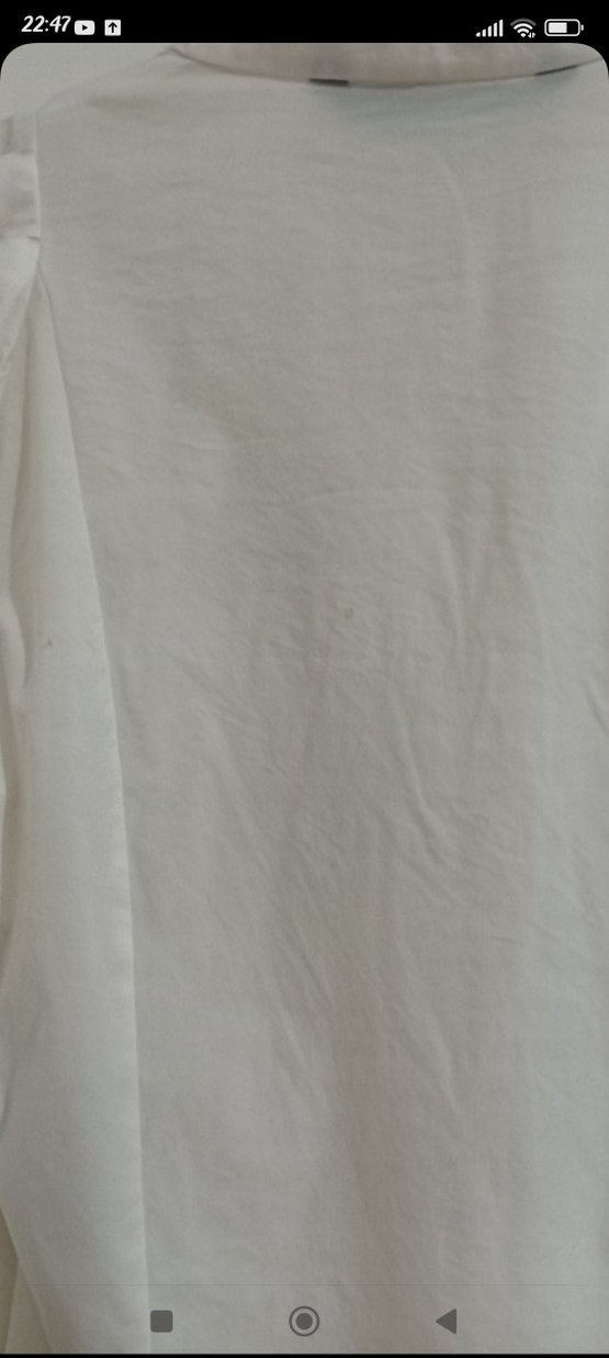 zara Beyaz V Yaka Kadın Gömlek - Görsel 4