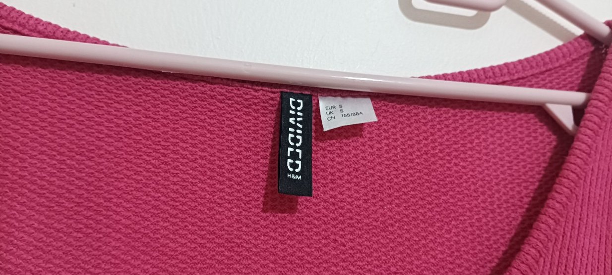 h&m Düğmeli Pembe Kadın Uzun Kollu Triko - Görsel 4