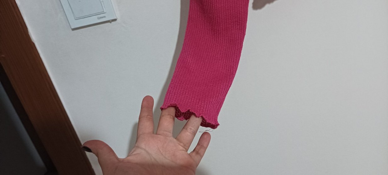 h&m Düğmeli Pembe Kadın Uzun Kollu Triko - Görsel 3