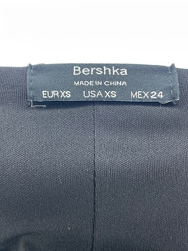 xs Beden lacivert Renk Bershka Bluz %70 İndirimli.