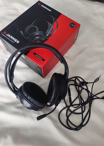 Kırmızı Kablolu Oyun Kulaklığı - Görsel 2