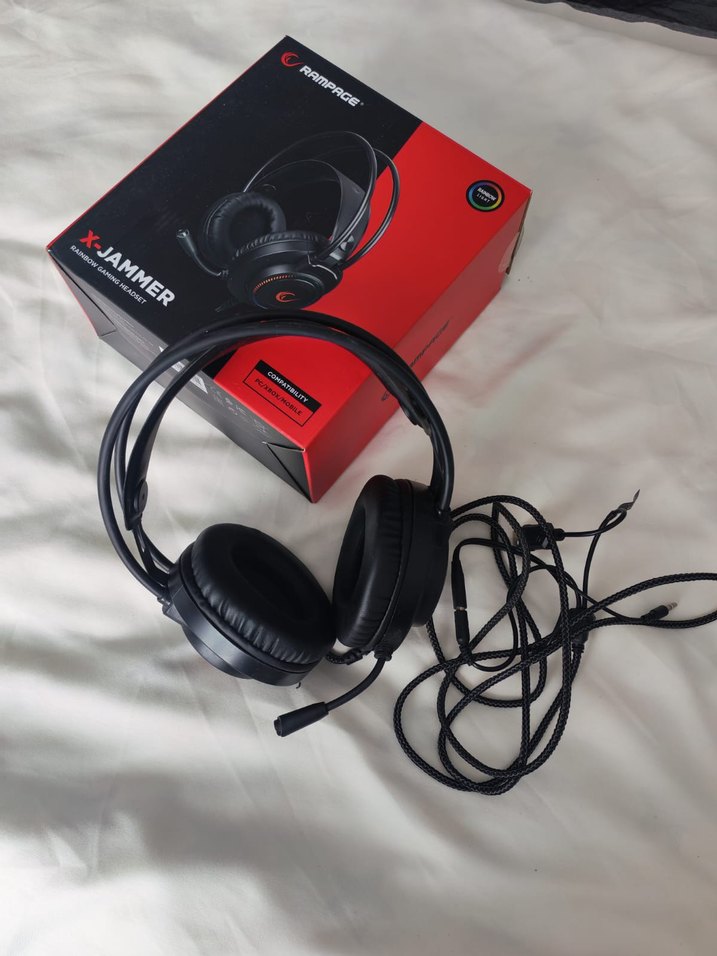 Kırmızı Kablolu Oyun Kulaklığı - Görsel 5