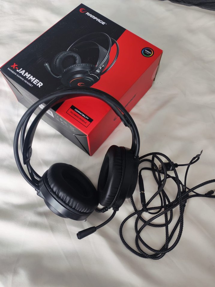 Kırmızı Kablolu Oyun Kulaklığı - Görsel 3