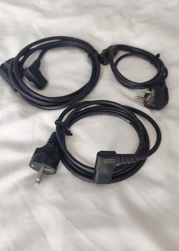 Siyah Güç Kablosu Seti - Görsel 6